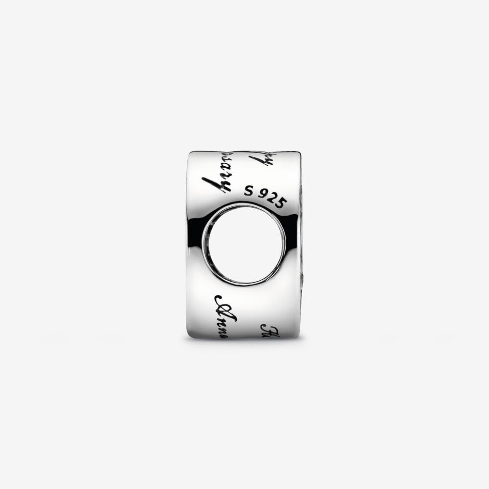 Pandora Pave and Heart Anniversary Charm Shop Tuck s
